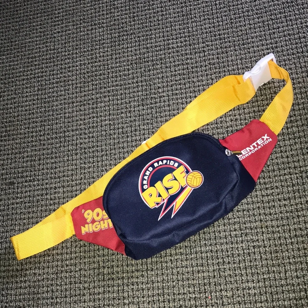 Grand Rapids Rise Navy, Red & Yellow Fanny Pack‎